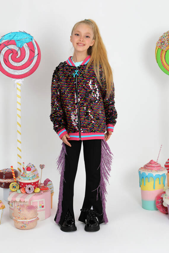 Kız Çocuk Çılgın Pantolon - 8