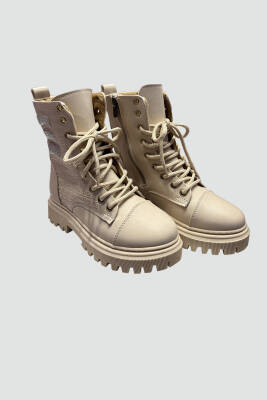 Kız Çocuk BEJ TAŞLI BOT - Star Pearl Kids