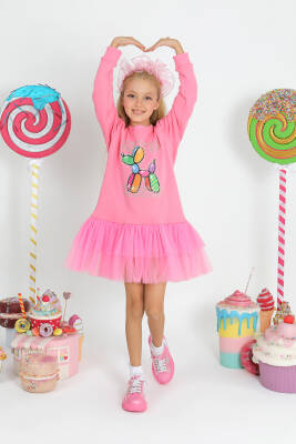 Kız Çocuk Dog Dress Elbise - Star Pearl Kids (1)