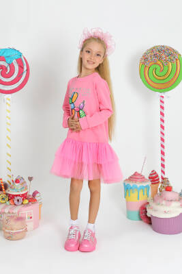 Kız Çocuk Dog Dress Elbise - 6