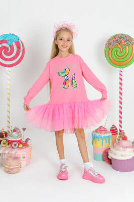 Kız Çocuk Dog Dress Elbise - Star Pearl Kids