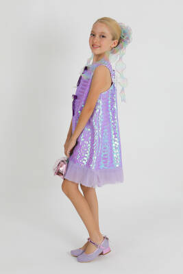 Kız Çocuk Fiyonk Elbise - Star Pearl Kids (1)