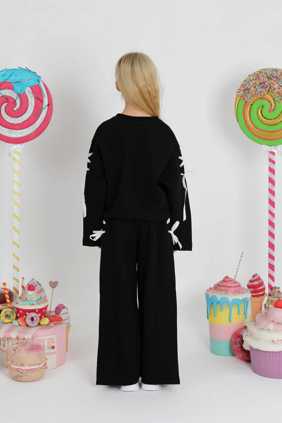 Kız Çocuk Fiyonk Eşofman - 2