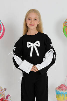 Kız Çocuk Fiyonk Eşofman - Star Pearl Kids