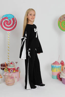 Kız Çocuk Fiyonk Eşofman - 3