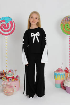 Kız Çocuk Fiyonk Eşofman - 6