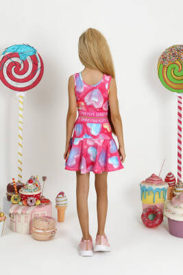 Kız Çocuk GYM Heart Crop Atlet - Star Pearl Kids (1)