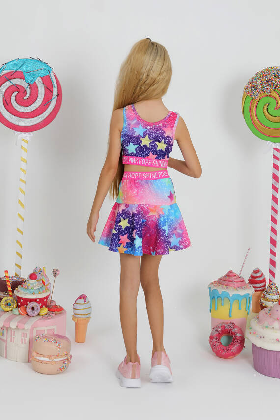 Kız Çocuk GYM Star Şort Etek - 3