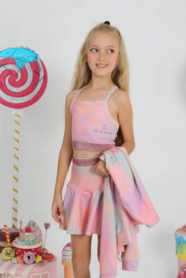 Kız Çocuk GYM Tutya Crop Atlet - Star Pearl Kids (1)