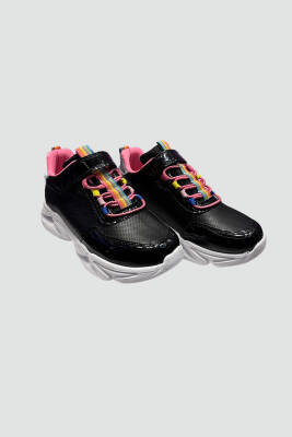 Kız Çocuk IŞIKLI RENKLİ SPOR AYAKKABI - Star Pearl Kids