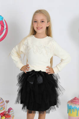 Kız Çocuk Kelebek Tütü Takım - 3