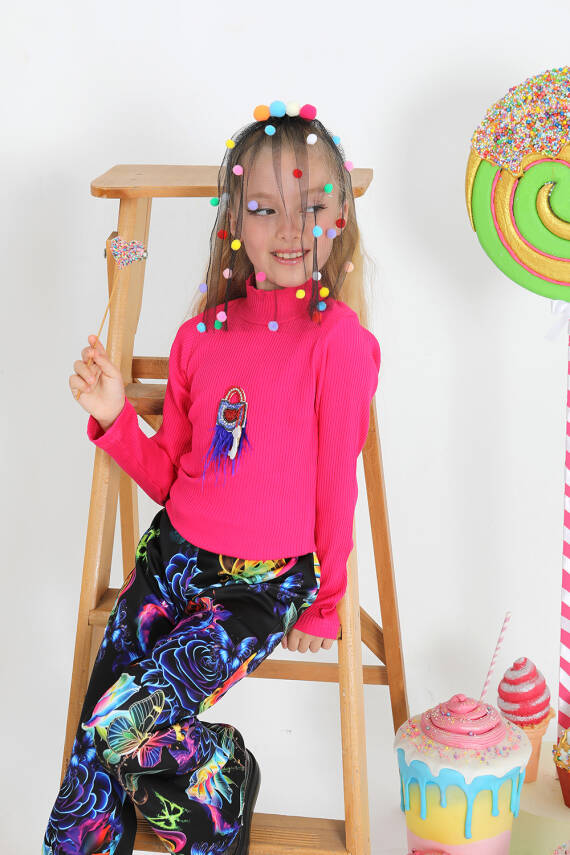 Kız Çocuk Key T-Shirt - 2