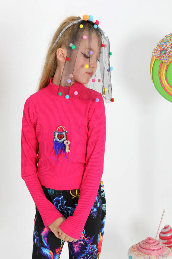 Kız Çocuk Key T-Shirt - 3