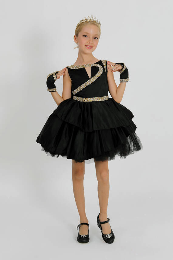 Kız Çocuk Kuğu Elbise - 1