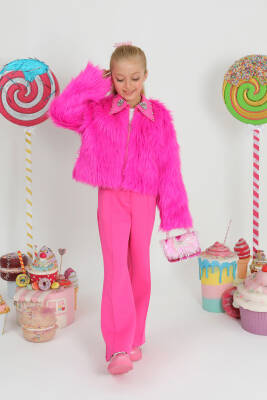 Kız Çocuk Kürk Takım - 3