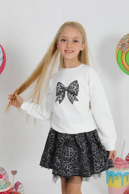 Kız Çocuk Leo Fiyonk Etek Takım - 3