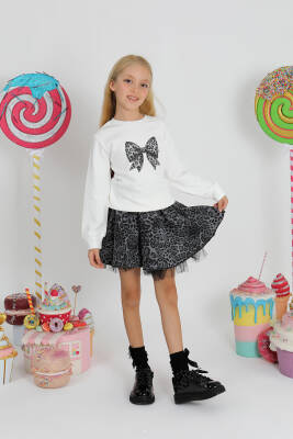 Kız Çocuk Leo Fiyonk Etek Takım - 4