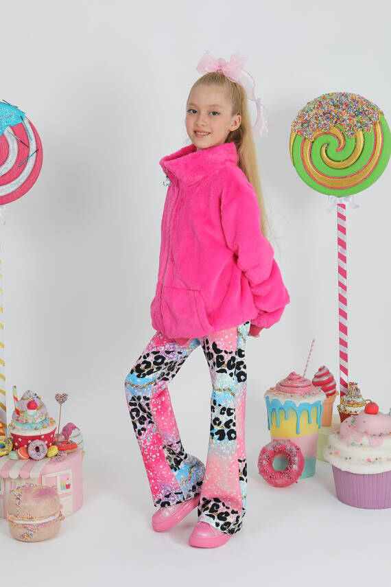 Kız Çocuk Leo Pantolon - 1