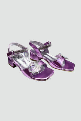 Kız Çocuk LİLA İSTRİDYE TOPUKLU - Star Pearl Kids