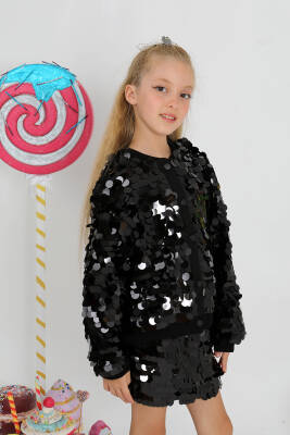 Kız Çocuk Payet Şort Etek - Star Pearl Kids