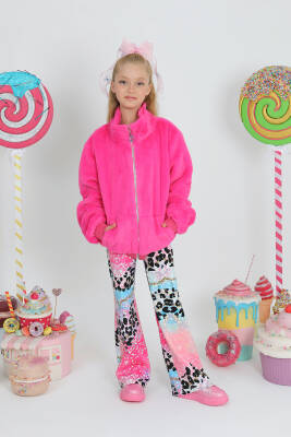 Kız Çocuk Pinky Mont - Star Pearl Kids (1)