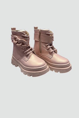 Kız Çocuk PUDRA ZİNCİRLİ BOT - Star Pearl Kids