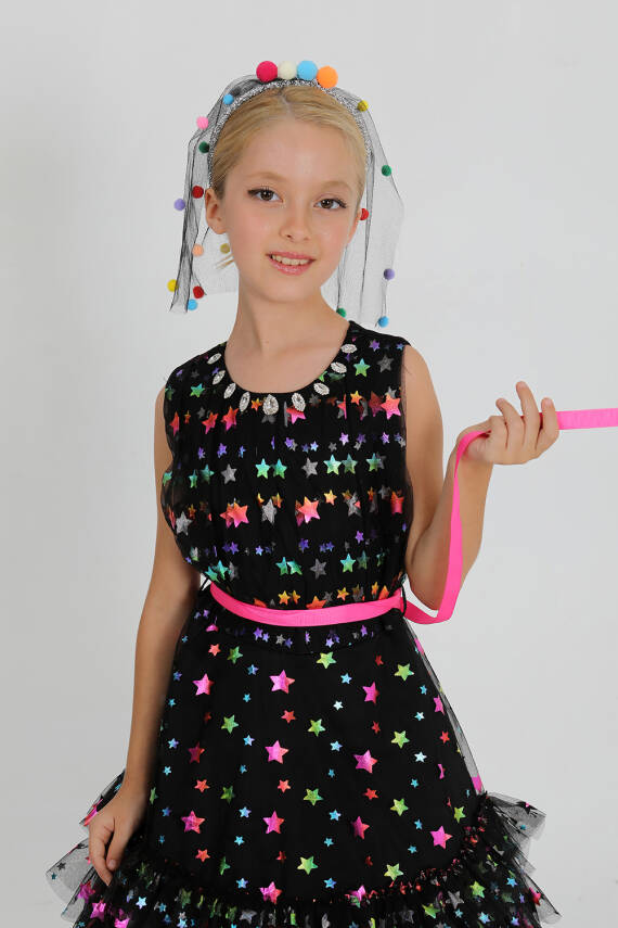 Kız Çocuk Star Elbise - 2