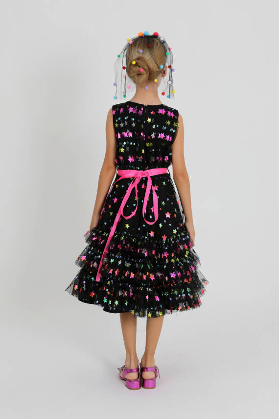 Kız Çocuk Star Elbise - 3