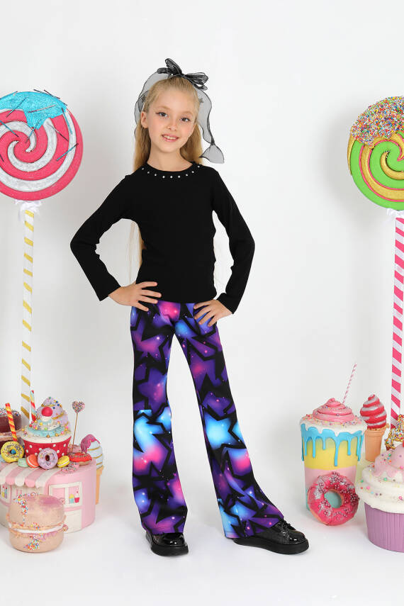 Kız Çocuk Star Pantolon - 3