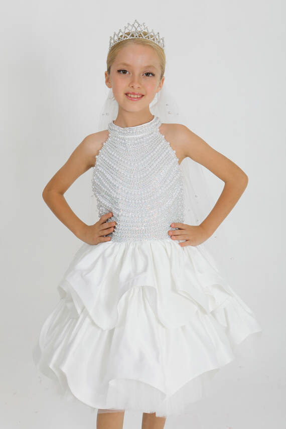 Kız Çocuk Star Pearl Dress - 1