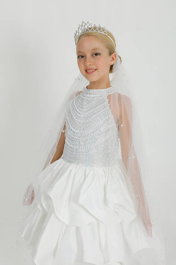 Kız Çocuk Star Pearl Dress - 4