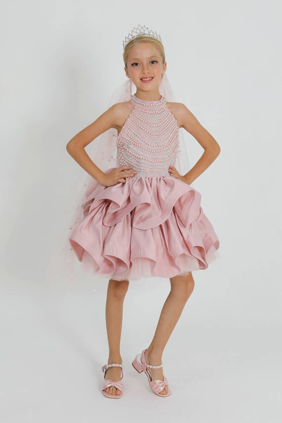 Kız Çocuk Star Pearl Dress - 6
