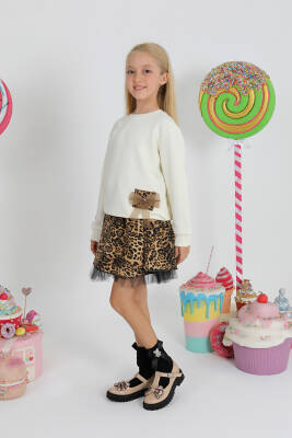 Kız Çocuk Sweatshirt Takım - 4