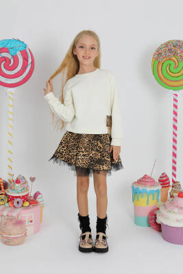 Kız Çocuk Sweatshirt Takım - Star Pearl Kids