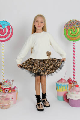 Kız Çocuk Sweatshirt Takım - 6