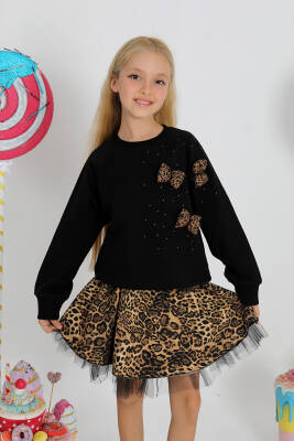 Kız Çocuk Sweatshirt Takım - 7