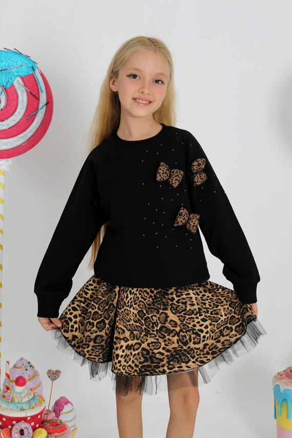 Kız Çocuk Sweatshirt Takım - 7
