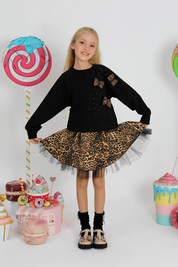 Kız Çocuk Sweatshirt Takım - 10