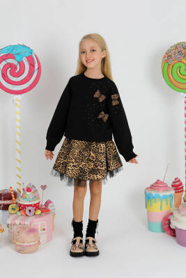 Kız Çocuk Sweatshirt Takım - 11