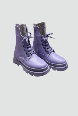 Kız Çocuk TAŞLI LİLA BOT - Star Pearl Kids