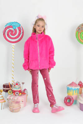 Kız Çocuk Taşlı Tayt - Star Pearl Kids