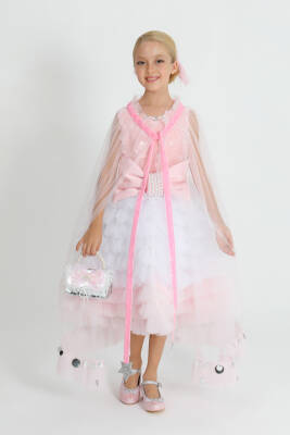 Kız Çocuk Tül Pelerin - Star Pearl Kids