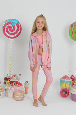 Kız Çocuk Tutya GYM Uzun Tayt - Star Pearl Kids