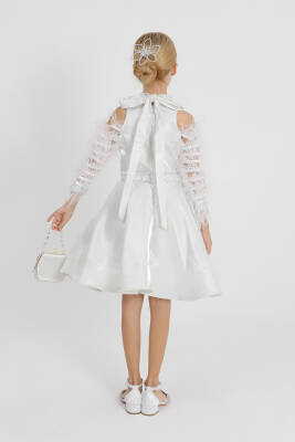 Kız Çocuk Tüylü Elbise - Star Pearl Kids (1)