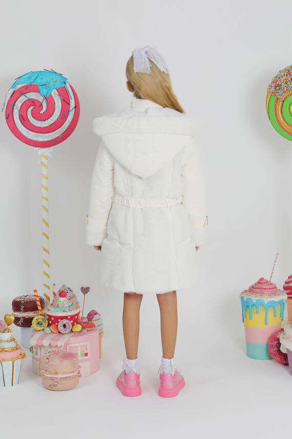 Kız Çocuk Kürk Mont - 2