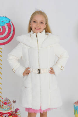 Kız Çocuk Kürk Mont - Star Pearl Kids