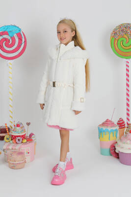 Kız Çocuk Kürk Mont - 3