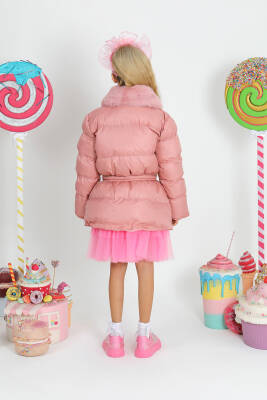 Kız Çocuk Kürk Mont - 7