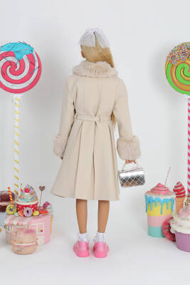 Kız Çocuk Kürk Palto - Star Pearl Kids (1)