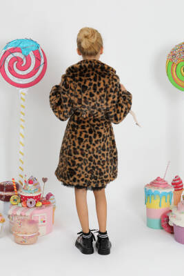 Kız Çocuk Kürk Palto - 7